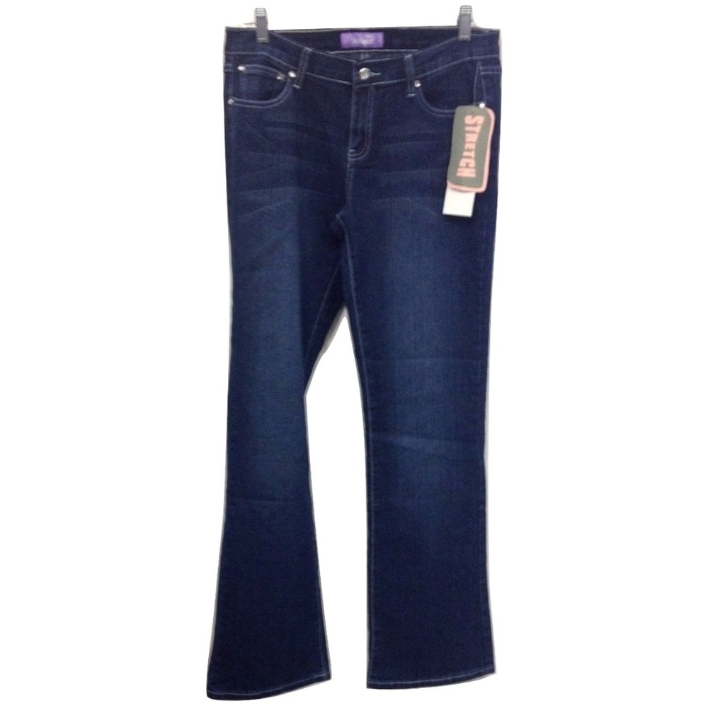 NWT Miss Jeaniest Stretch Denim Rhinestone Jeans